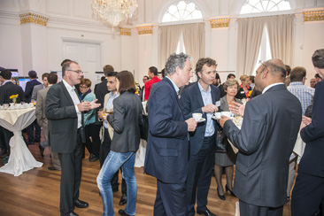 Networking and research poster session at the Erasmus Energy Forum 2013